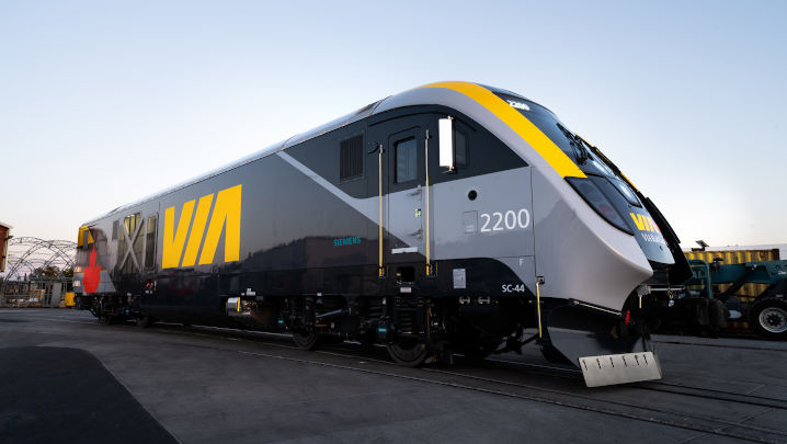 Exterior photo of the train